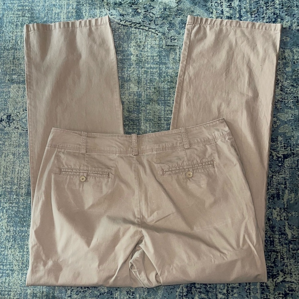 Talbots Khakis 12 - Picture 2 of 5